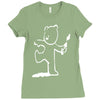 banksy teddy bear pop art new Ladies Fitted T-Shirt