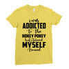 i was addicted to the hokey pokey Ladies Fitted T-Shirt