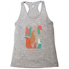 FLOCK OF BIRDS Racerback Tank