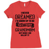 Perfect Freakin Grandmom Ladies Fitted T-Shirt
