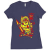 knight owl Ladies Fitted T-Shirt