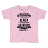 Super Cool Gigi Of A Freaking Awesome Grandson Toddler T-shirt