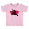 Wolf And Lady Toddler T-shirt