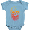 skull gradient Baby Onesie