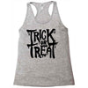 trick or treat Racerback Tank