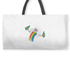 Rainbow Puke Weekender Totes