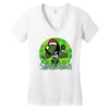santa claws Women's V-Neck T-Shirt