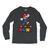 run, mario run Long Sleeve Shirts