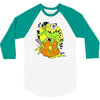 croc o ween 3/4 Sleeve Shirt
