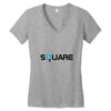square Women's V-Neck T-Shirt