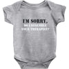 resemble your therapist Baby Onesie