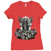 camisa de los muertos Ladies Fitted T-Shirt