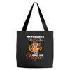 My Favorite People Call Me Papa Tote Bags