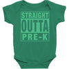straight outta pre k Baby Bodysuit
