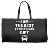 I Am The Best Father's Day Gift Ever Boy Weekender Totes