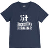 going fishing V-Neck Tee