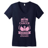 I am a Breast Cancer Survivor - What's Your Superpower? Women's V-Neck T-Shirt