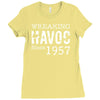 unheil havoc since 1957 Ladies Fitted T-Shirt
