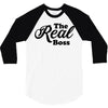 The Real Boss 3/4 Sleeve Shirt