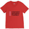 be confident V-Neck Tee