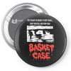 basket case 80s horror movie Pin-back button