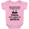 fishing funny Baby Bodysuit