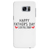 Happy Father's Day I Love Daddy Onesie-Father's Day Samsung Galaxy S7 Edge