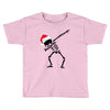 skeleton dabbing christmas Toddler T-shirt