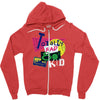 totally rad Zipper Hoodie