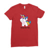 Unicorn Ladies Fitted T-Shirt