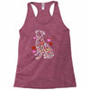 colorful boxer Racerback Tank