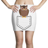 pocket owl Mini Skirts