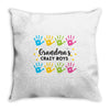 Grandma's Crazy Boys Without Names Throw Pillow