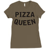 pizza (2) Ladies Fitted T-Shirt