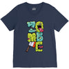 zombie font V-Neck Tee