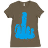 fuck size Ladies Fitted T-Shirt