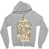 bad tempered rodents Zipper Hoodie