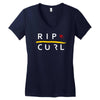 rip curl customs youth boys Women's V-Neck T-Shirt
