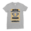 Never Underestimate the Strength of a Childhood Cancer Warrior Ladies Fitted T-Shirt