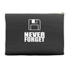 never forget 3.5 floppies Accessory Pouches