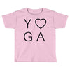 yoga heart Toddler T-shirt