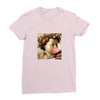 michelangelo the prophet isaiah bubble gum Ladies Fitted T-Shirt