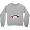 July Peeking Out Asian Baby Boy Crewneck Sweatshirt