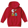 pac skull copy Youth Hoodie