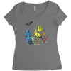 friendly beasts Women's Triblend Scoop T-shirt