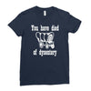 you have died of dysentery Ladies Fitted T-Shirt