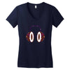 music Women's V-Neck T-Shirt