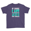 cat cats lift lifting fitness Youth Tee