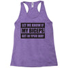 my biceps Racerback Tank