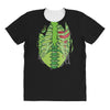 skeletal halloween All Over Women's T-shirt